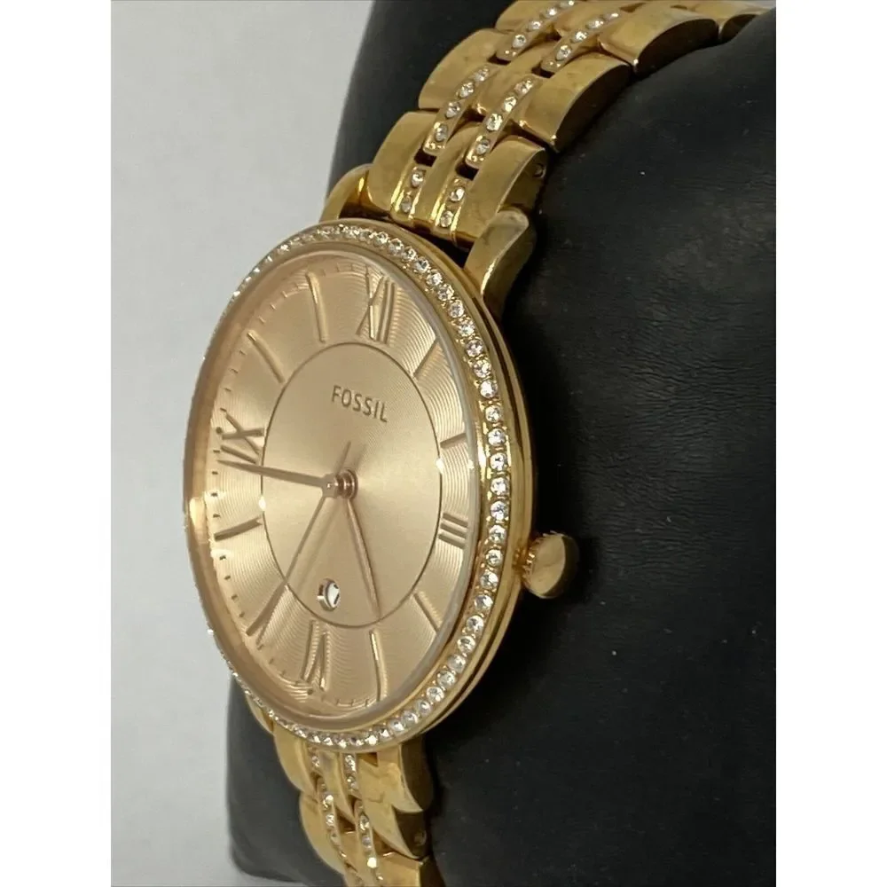 Fossil Jacqueline ES3546 Women's Stainless Steel Analog Dial Quartz Watch OP830